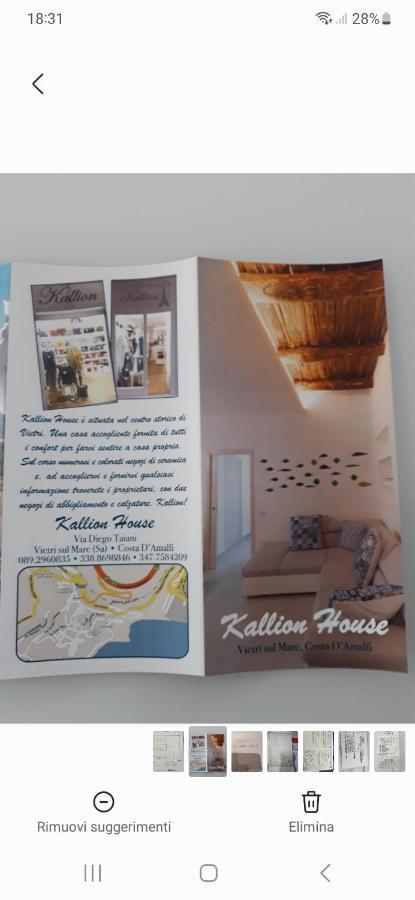 Kallion House Vietri Εξωτερικό φωτογραφία